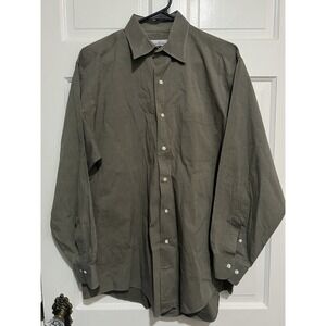 Mens Brooks Brothers Button Down Shirt Size 15.5 32/33